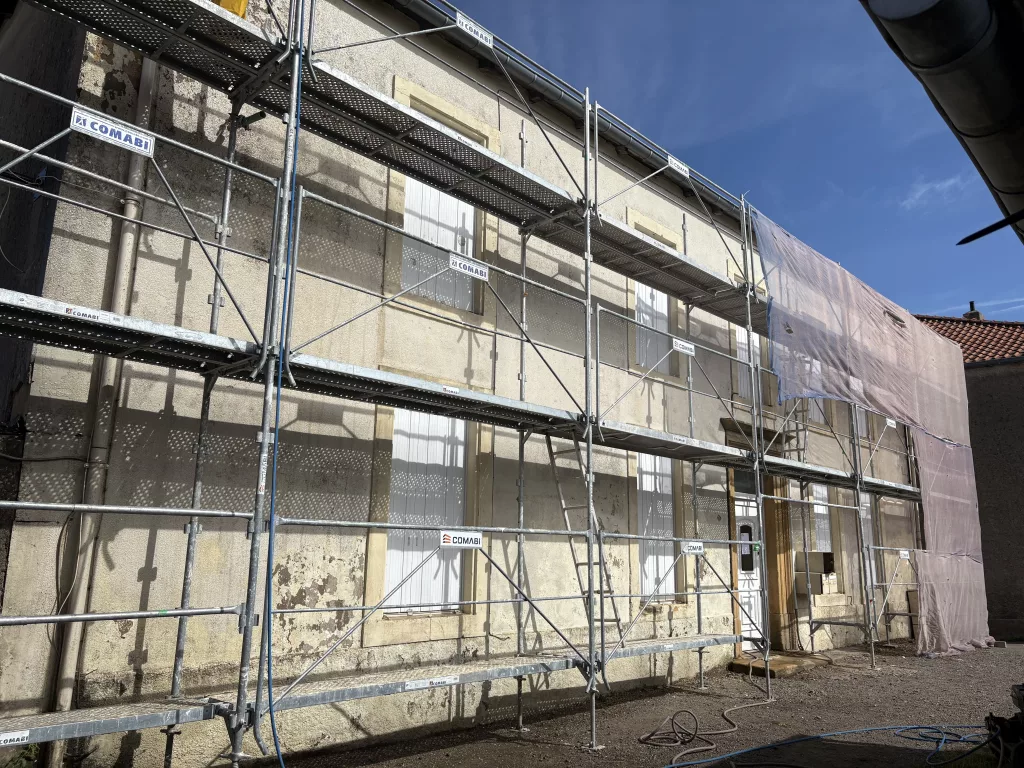 Avant travaux — Ravalement en crépis