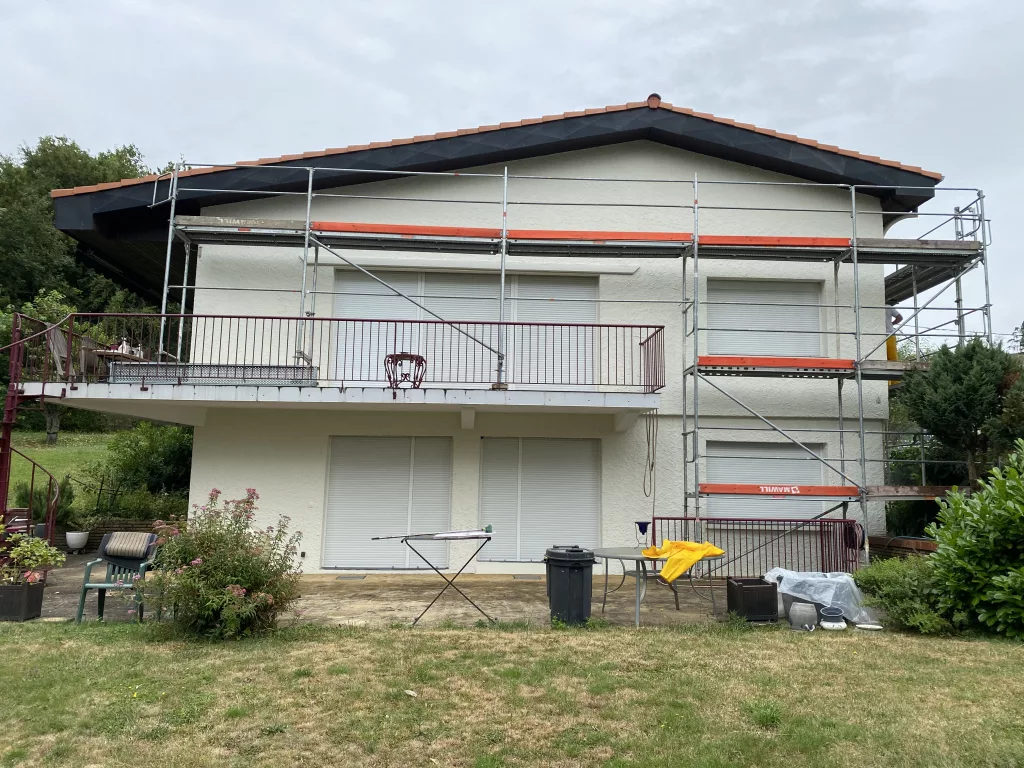 Avant travaux — Ravalement 4 faces isolation thermique 140 mm,crépis